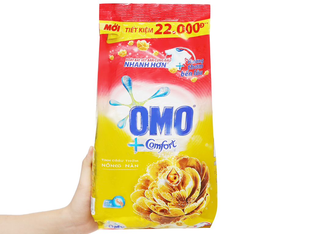 Bột giặt OMO tinh dầu thơm nồng nàn 2.7kg