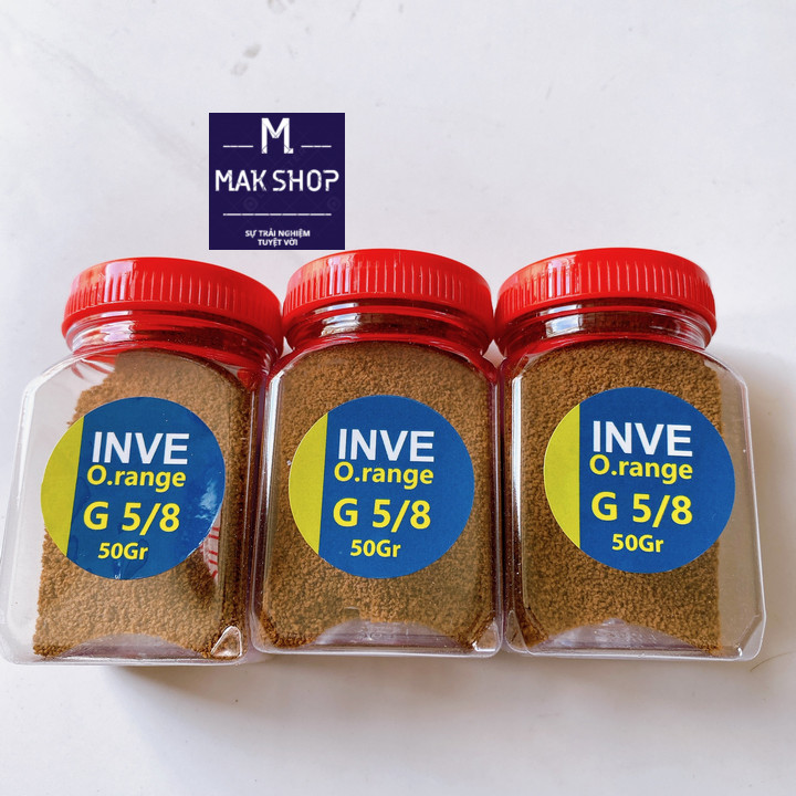 3 hủ Cám Thái Inve 5/8, 1 Hủ 50g(Luôn Hủ), Thức Ăn Cá Cảnh, Cám Cá Con, Cá 7 Màu, Betta, Cá Thủy Sinh, Dinh Dưỡng Cao