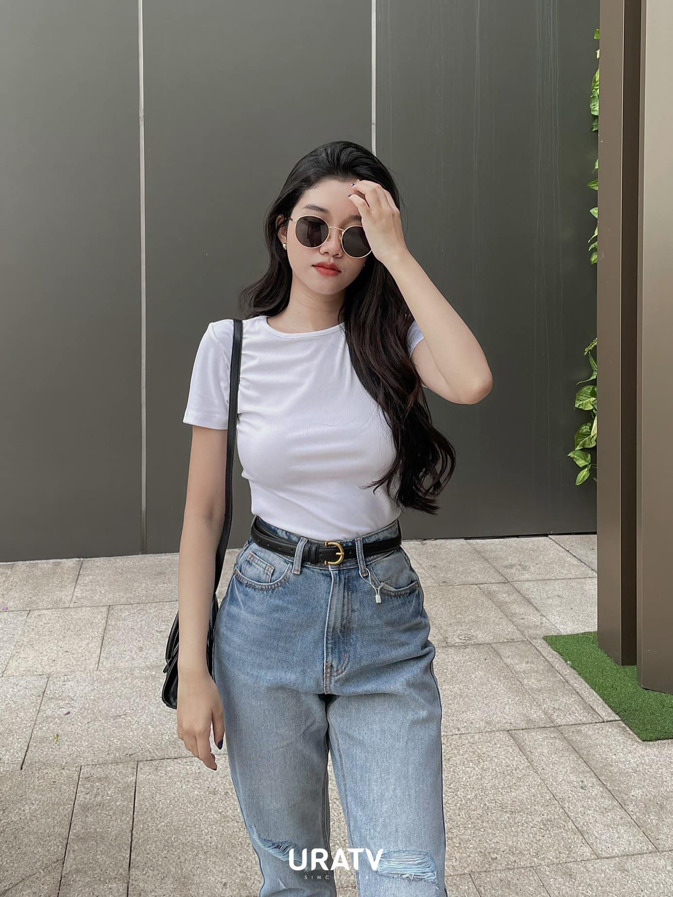 [ẢNH THẬT-CÓ SẴN] Áo thun gân tay ngắn Z r