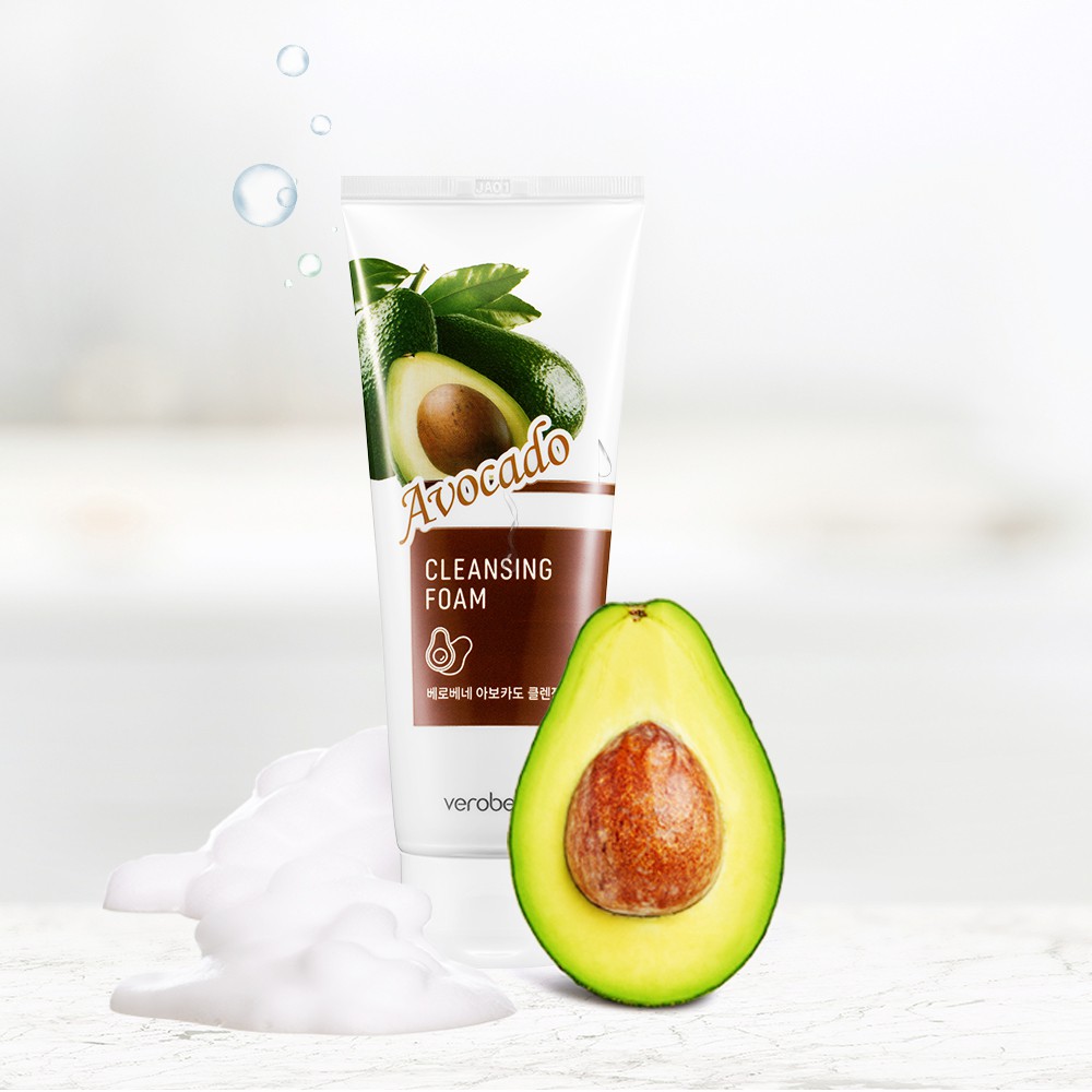 Sữa rửa mặt Bơ Verobene Avocado Cleansing Foam 150ml
