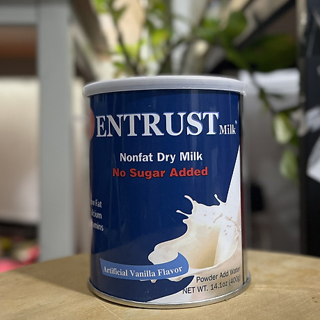 Sữa Entrust dành cho người tiểu đường (đái tháo đường) Entrust Milk 400g MỸ
