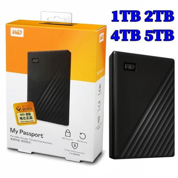 Bảng giá [HCM]Ổ cứng di động WD My Passport 2TB/4TB WDBPKJ0040BBK (mẫu 2020) Phong Vũ