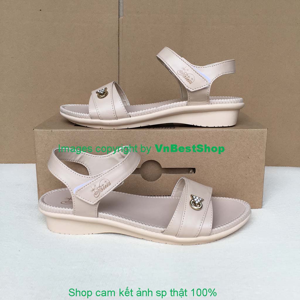 Dép Sandal Si - PU Nữ Biti's DRW014900KEM (Kem)
