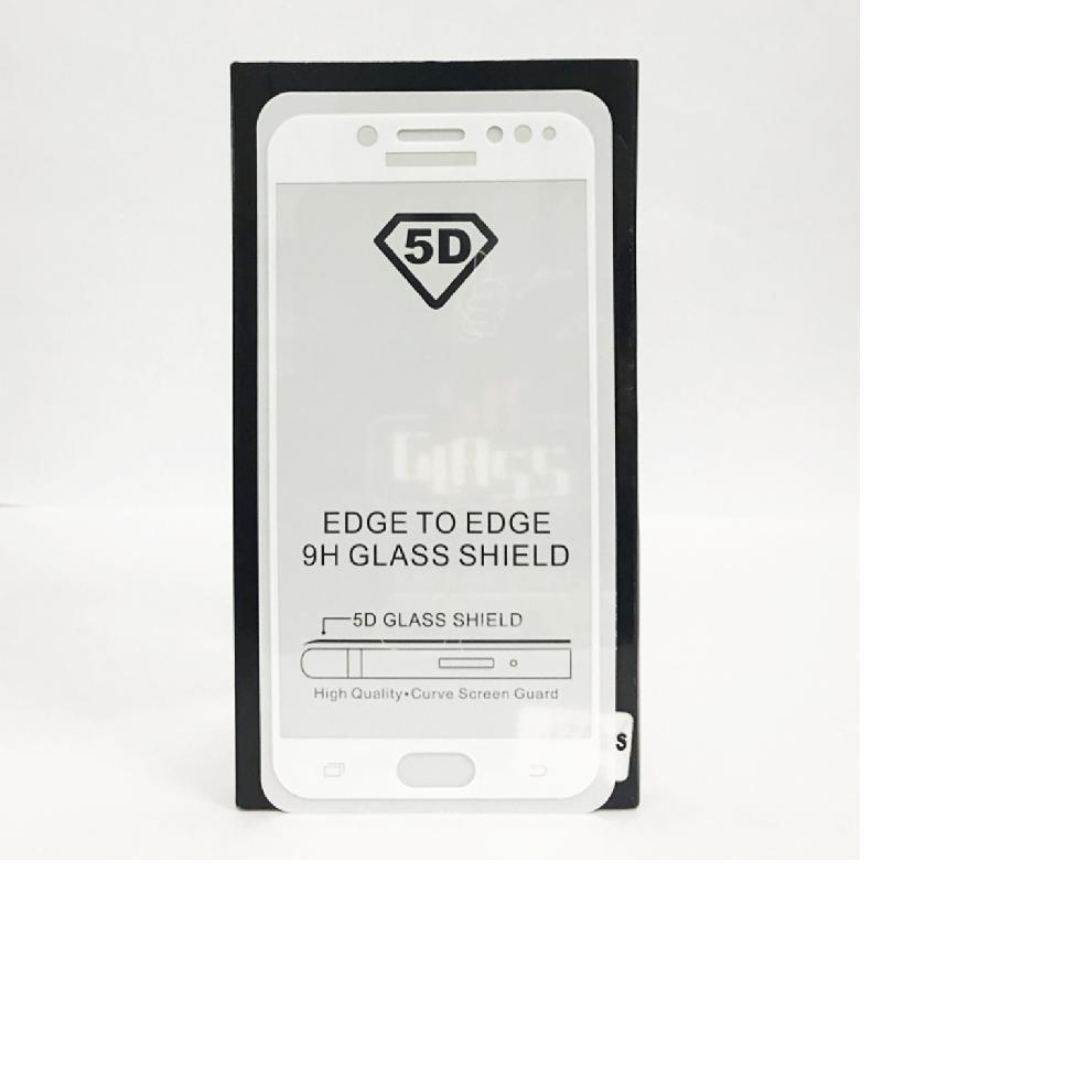 Kính cường lực điện thoại Samsung Galaxy J7+ Plus ( Đen và Trắng ) 9D xịn Full màn hình cao cấp
