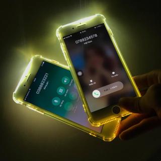 Ốp lưng silicon chống sốc phát sáng Protective Case cho iPhone 5 5S 5SE 6 thumbnail