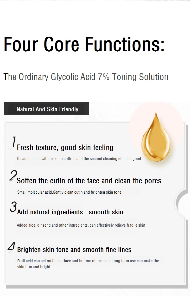The Ordinary Glycolic Acid 7% Toning Solution - 240ml [NEW ARRIVAL]