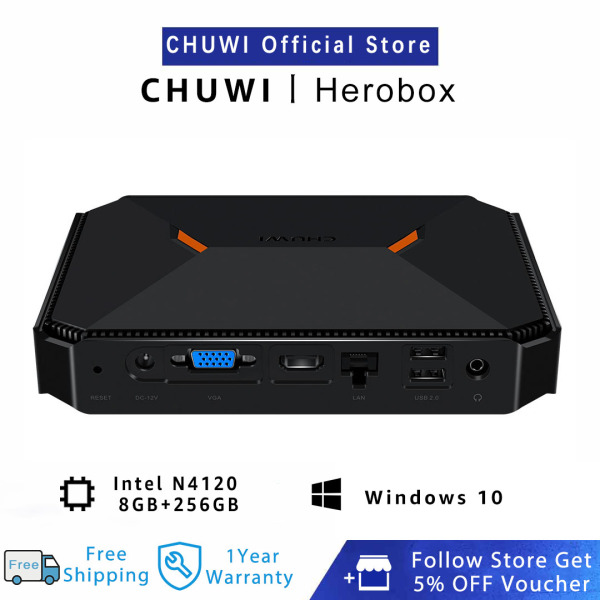 Bảng giá CHUWI Official HeroBox  Mini PC Windows 10 System | Intel Quad Core N4120| LPDDR4 8GB+256GB SSD | Dual Brand Wifi 4K Hard Decode | HD LAN VGA Port Phong Vũ