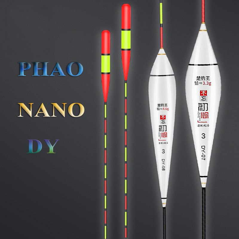 Phao câu đài nano dy tăm phao lớn phao câu cá cao cấp tải chì đến 4.6kg siêu nhạy