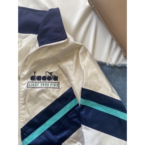[2HAND] ÁO KHOÁC JACKET KOREA (MÀU XANH THAN PHỐI XÁM)