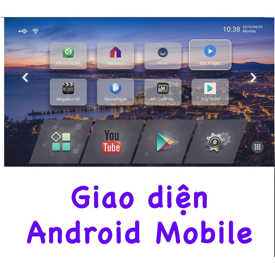 Android Tivi Box Magicsee N5 Max - Ram 4GB. Rom 32GB, Android 9.0 - Điều khiển giọng nói