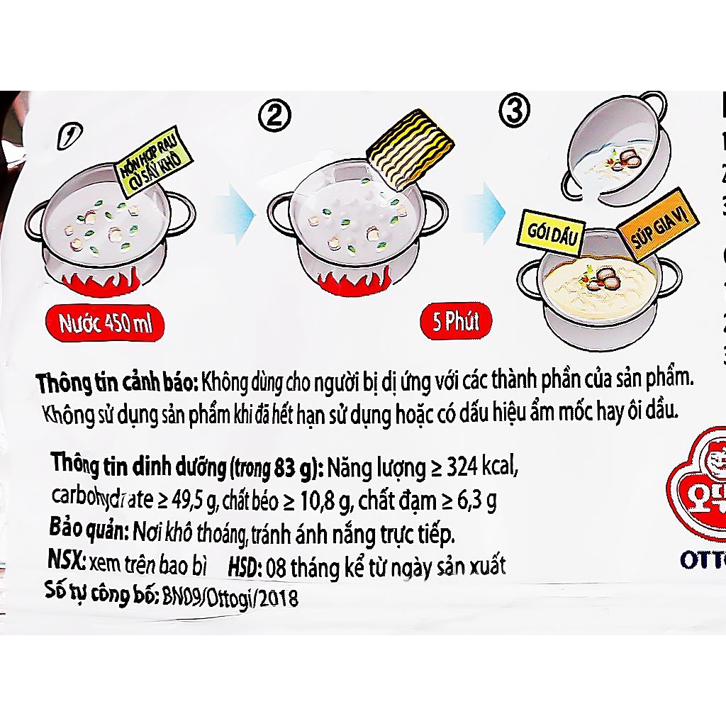 [THÙNG 30 GÓI] Mì Tương Đen Bắc Kinh Otoki 83g
