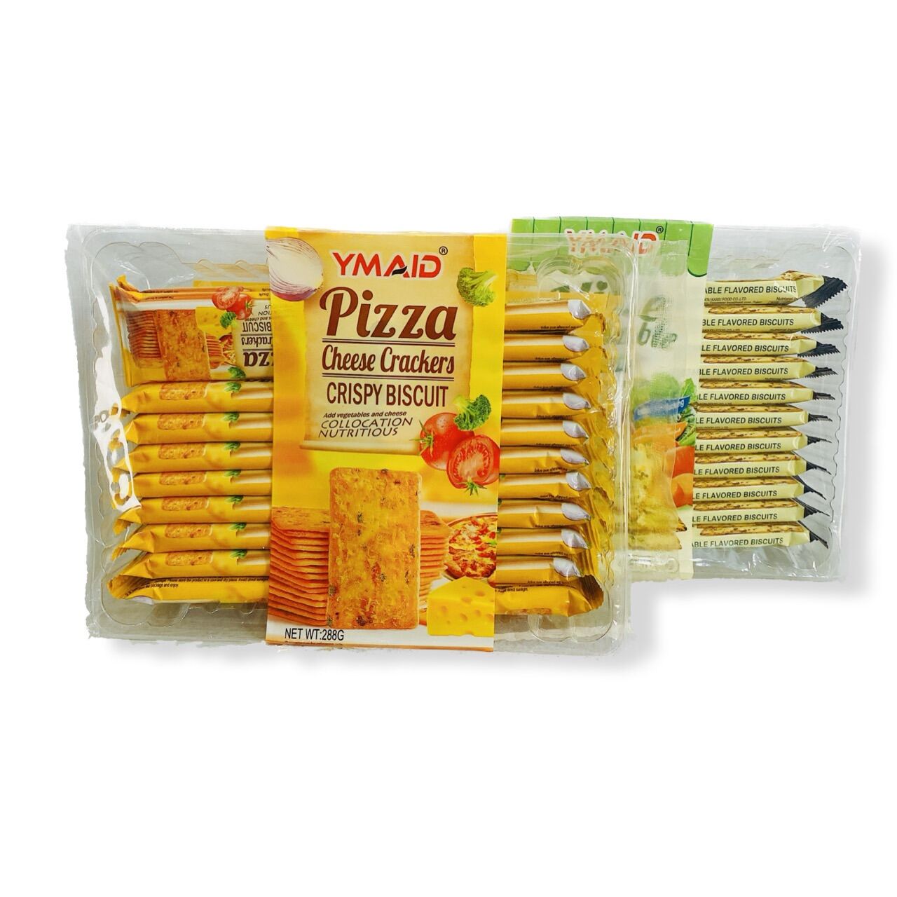 Bánh Quy Giòn Vị Rau Củ Và Phô Mai YMAID 288g