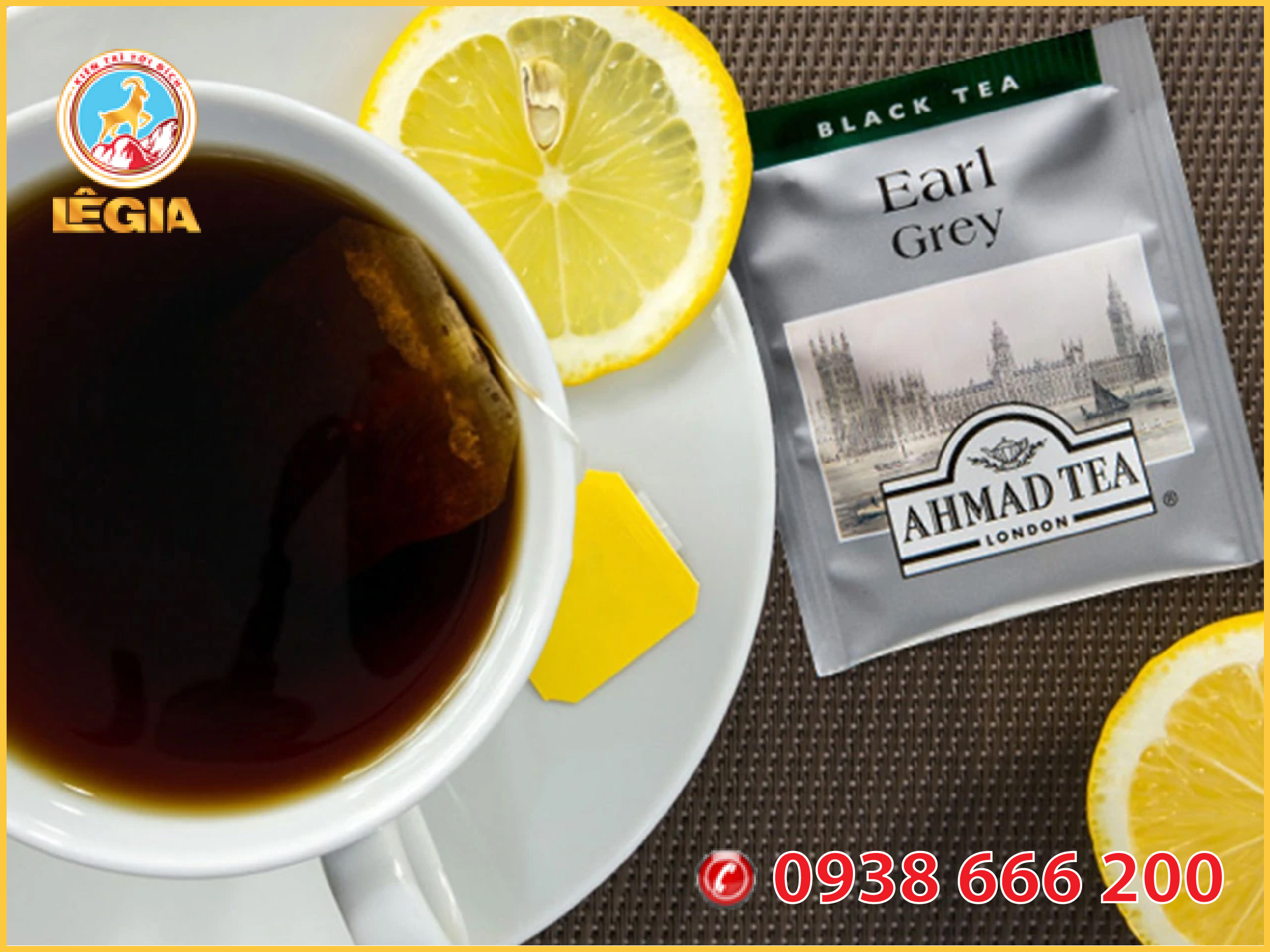 Trà AHMAD Bá Tước 20G - AHMAD EARL GREY TEA