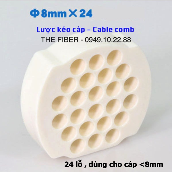 Lược kéo cáp mạng 24/48 lỗ - Bó gọn cáp
