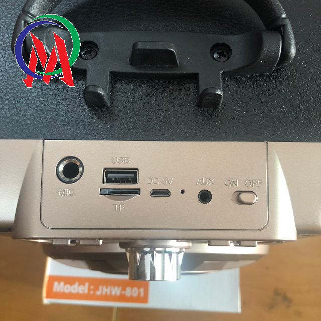 [HCM]Loa Bluetooth hát karaoke JHW 801 - 802 tặng mic có dây
