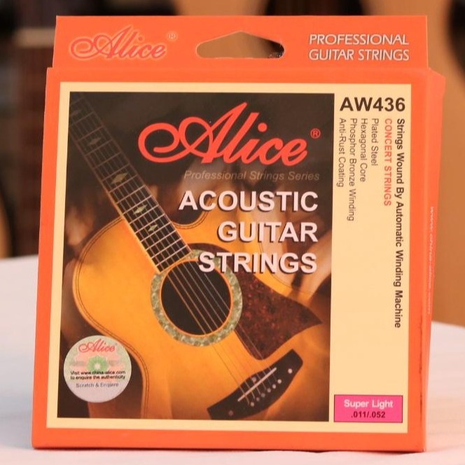 Dây đàn guitar acoustic alice aw436