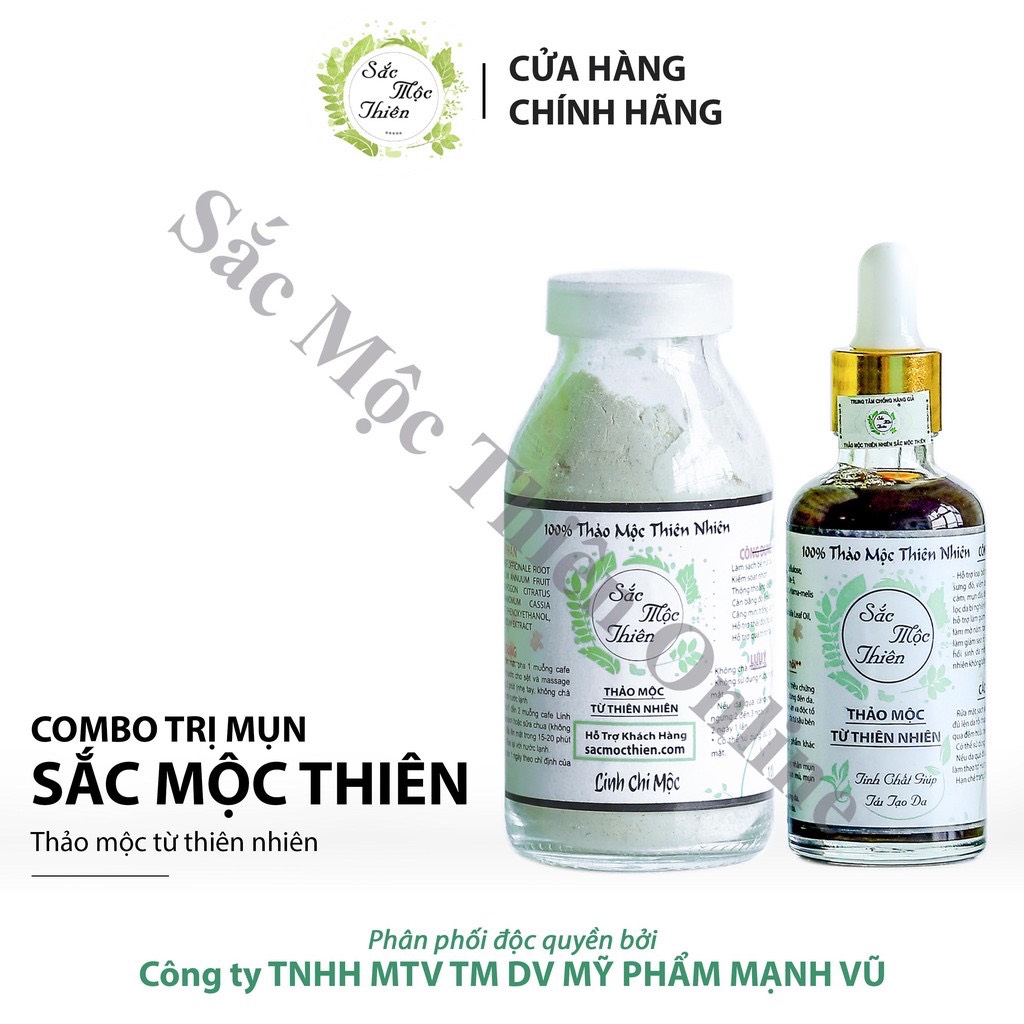 [HCM]Combo Bột Linh Chi Mộc 90Gram và Tái Tạo Da