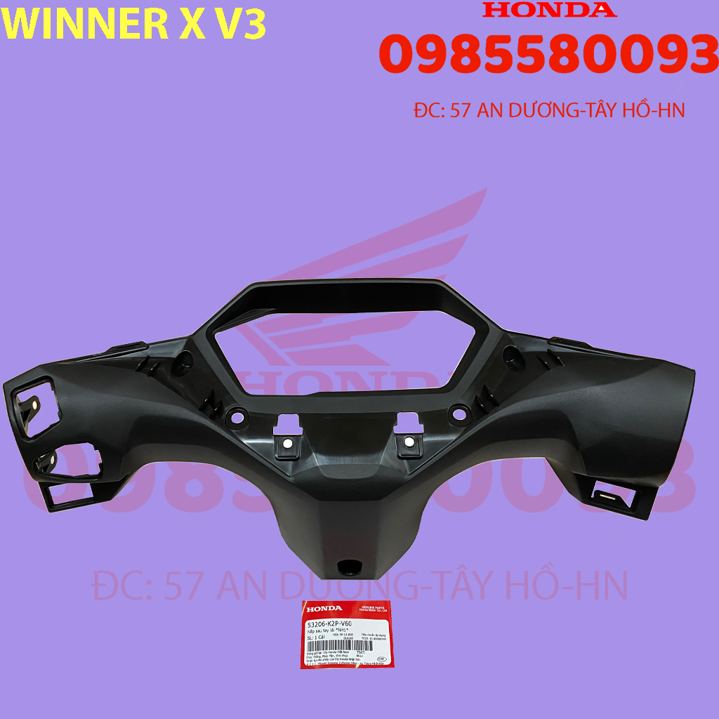 Bộ đầu đèn và đế nạ Winner X V3