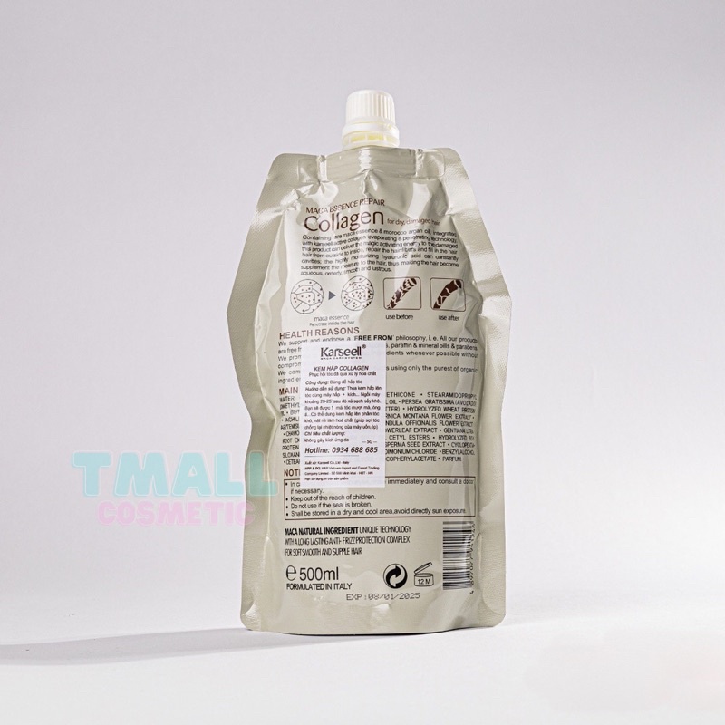 HẤP DẦU COLLAGEN KARSEELL MACA PHỤC HỒI 500ML