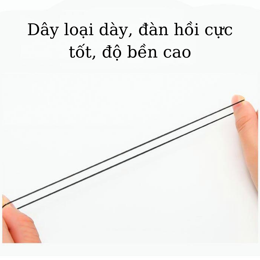 Set 500 Dây Cột Tóc Co Giãn Đáng Yêu Chính Xác Số Lượng, Loại Dày - BEYOU