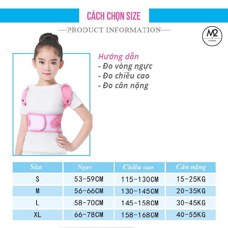 Đai chống gù lưng, trị lưng tôm John Boehner (cho trẻ em)