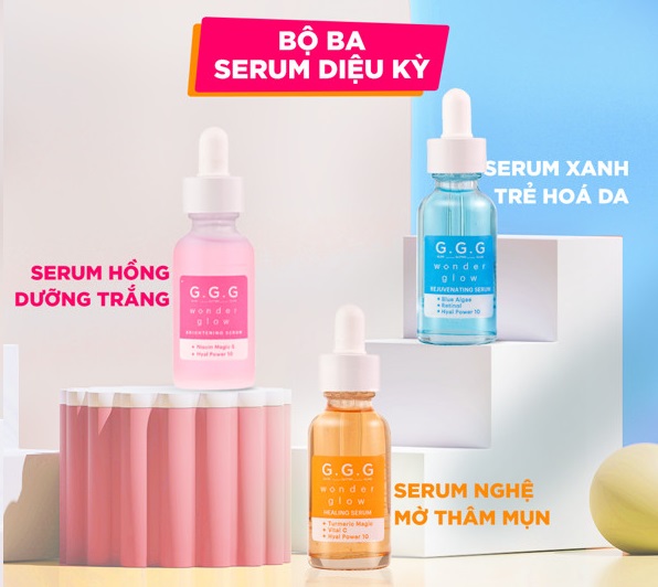 [Chiết - Minisize] Serum cấp nước dưỡng sáng GGG Wonder Glow