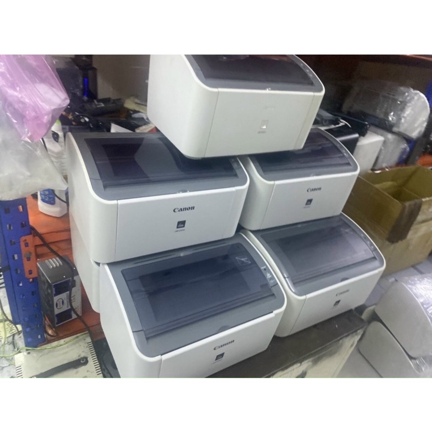Máy in Canon LBP 2900 ( tặng kèm hộp mực mới , phụ kiện mới ) máy cũ đẹp 98%