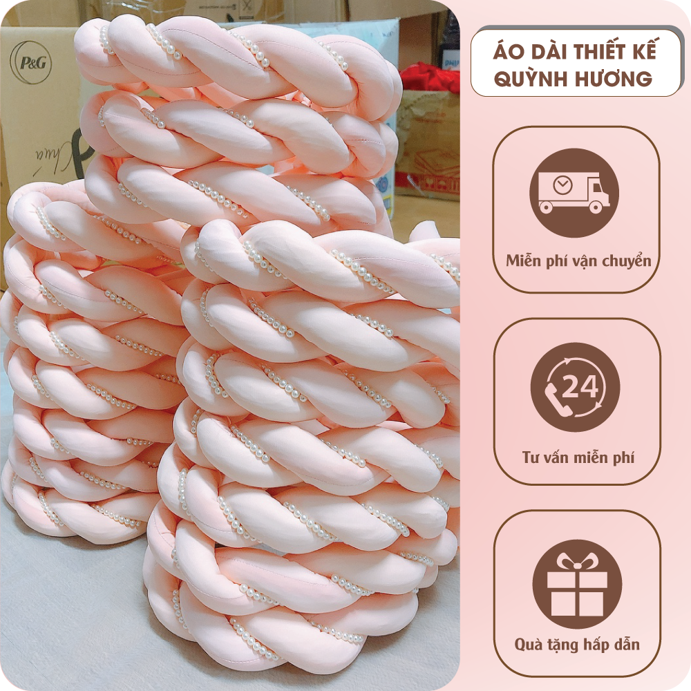 Mấn xoắn đính hạt ( phụ kiện ngành cưới xinh)