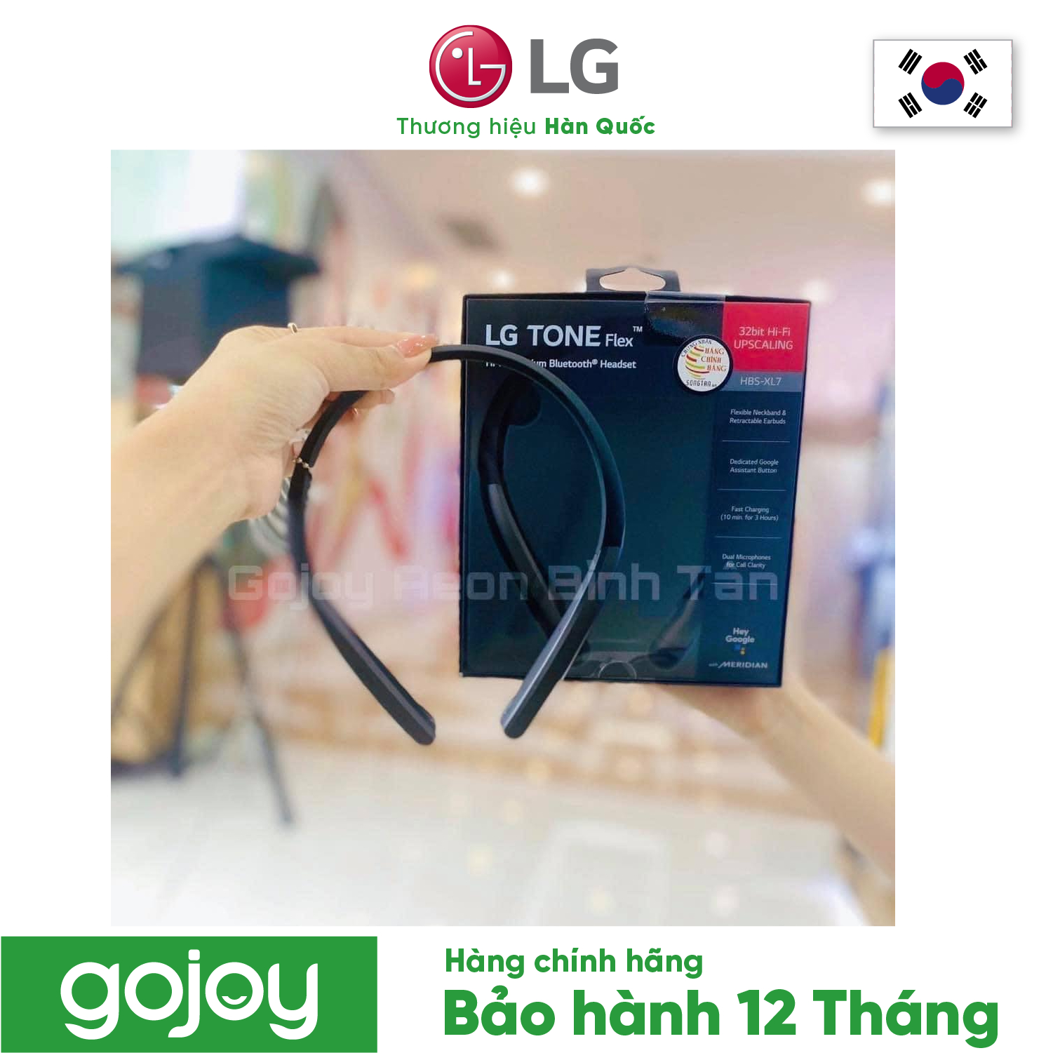 [HCM]Tai nghe Bluetooth LG Tone Flex HBS-XL7