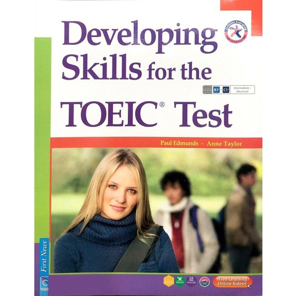 Sách - Developing Skills For The Toeic Test ( Có Đĩa & Không Đĩa Tùy Chọn )|Kèm 3Cd
