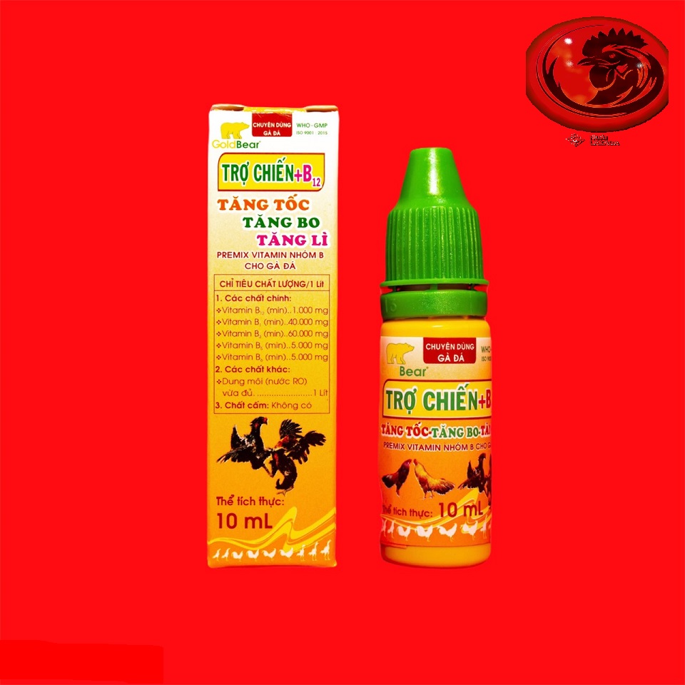 Trợ Chiến + B12 [10 ml] Tăng tốc, tăng bo, lì đòn