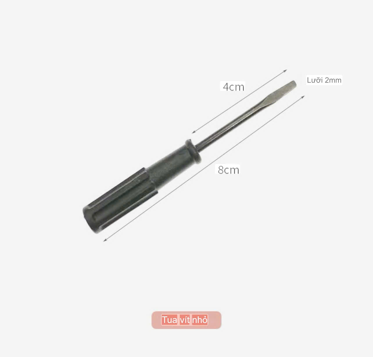 Sewing Machine Screwdriver (Small Black Screwdriver 8.5cm)