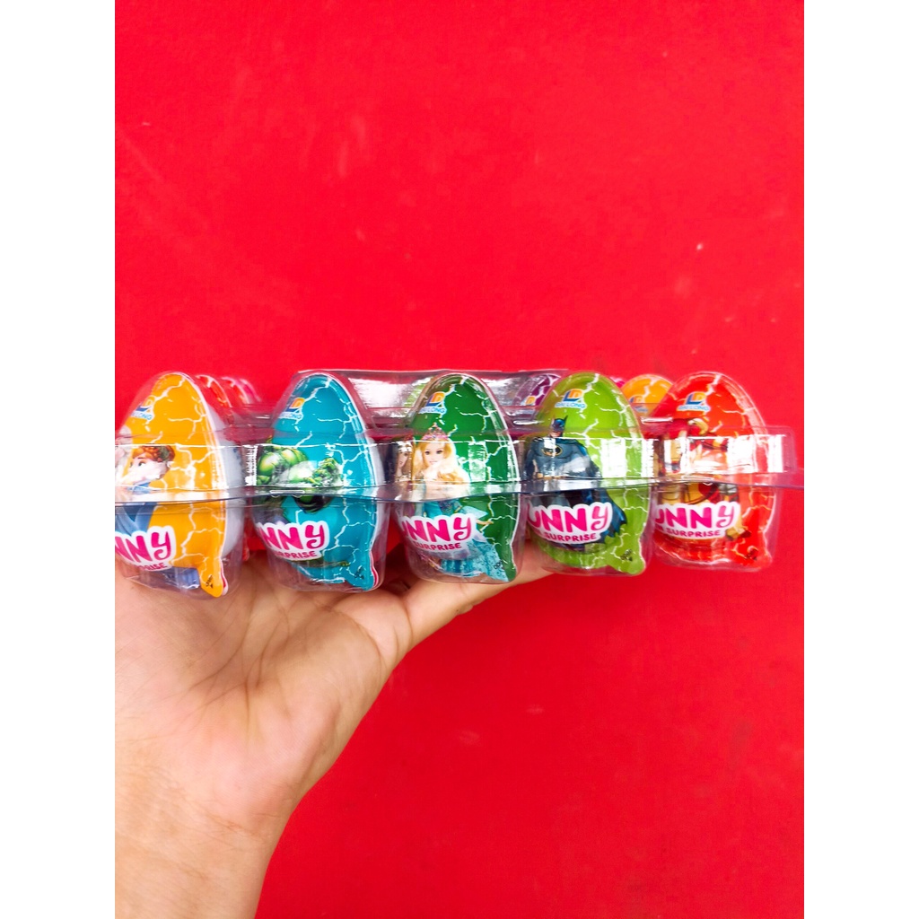 Vĩ trứng socola đồ chơi ( 20 trứng )