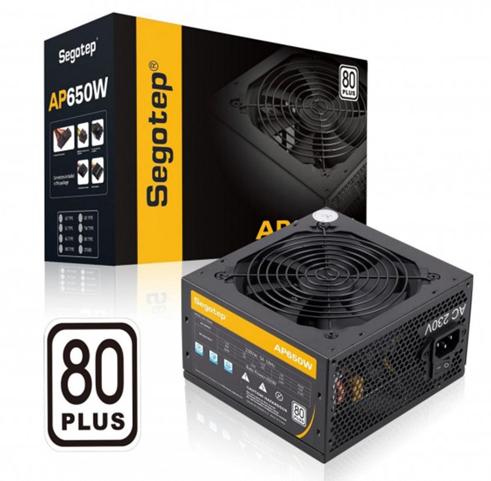 Nguồn SEGOTEP SG-750AE (AP650W)