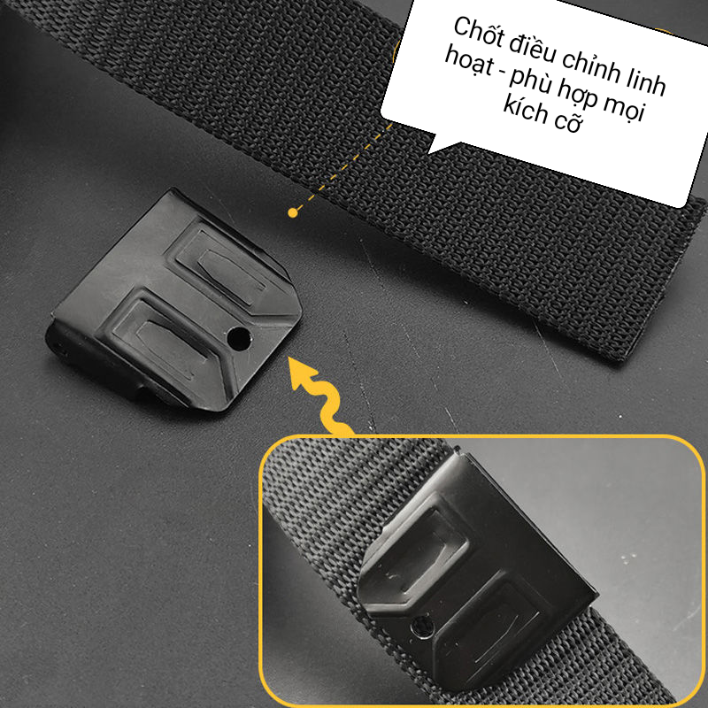 Nịt Thắt Lưng Phượt ( Bản Nâng Cấp )