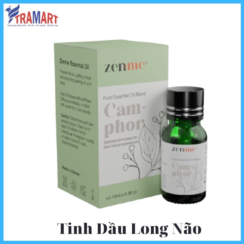 Lọ tinh dầu thiên nhiên Organic Zenme ZEN1940 10ml Camphor