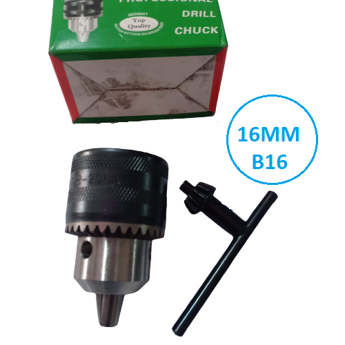 Đầu Mang Ranh Kẹp Mũi Khoan 16mm - Trục côn lắp cho máy khoan cần,khoan bàn