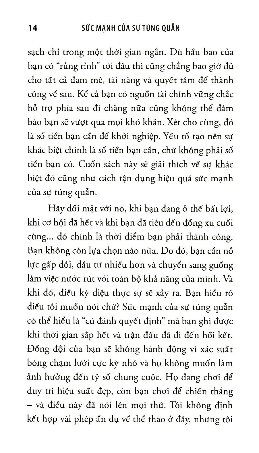 Sách - Sức mạnh của sự túng quẫn