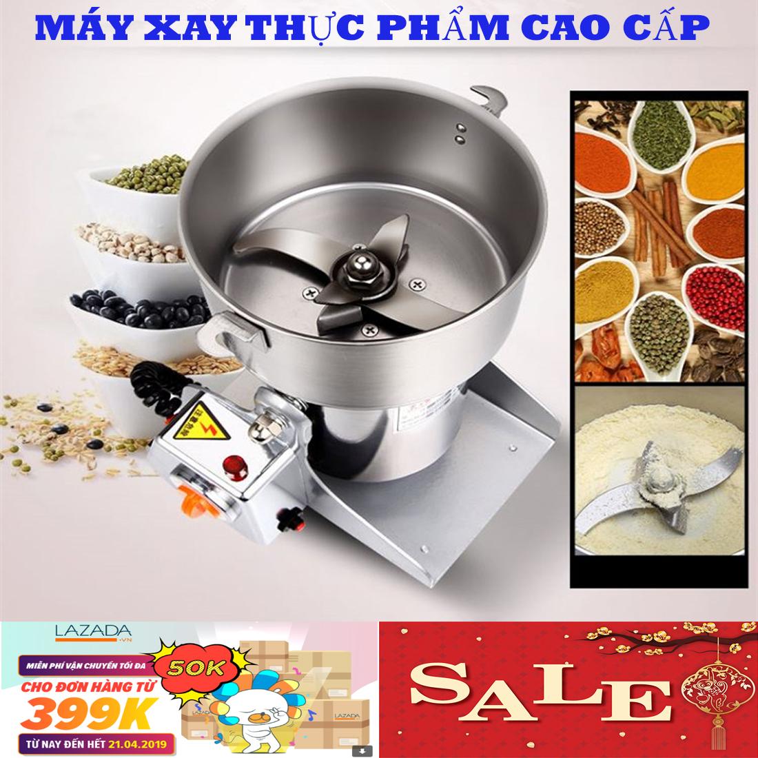 Máy xay nghệ, máy xay tinh bột. Máy Xay Tinh Bột Nghệ Ngũ Cốc Tam Thất Có Nắp Gài Inox, Đa Năng Nhỏ Gọn Và Lại Tiện Dụng, Bảo Hành 1 Đổi 1 Trong 12 Tháng Số Hiệu 22
