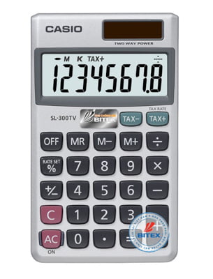Máy Tính Casio Sl-300Tv-W-Dp