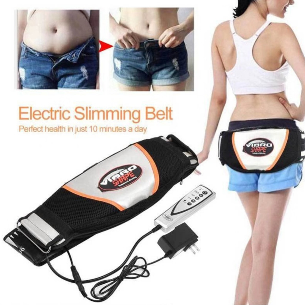 Máy massage giảm mỡ bụng Vibro- Đai mát xa đốt mỡ giúp eo thon săn chắc.