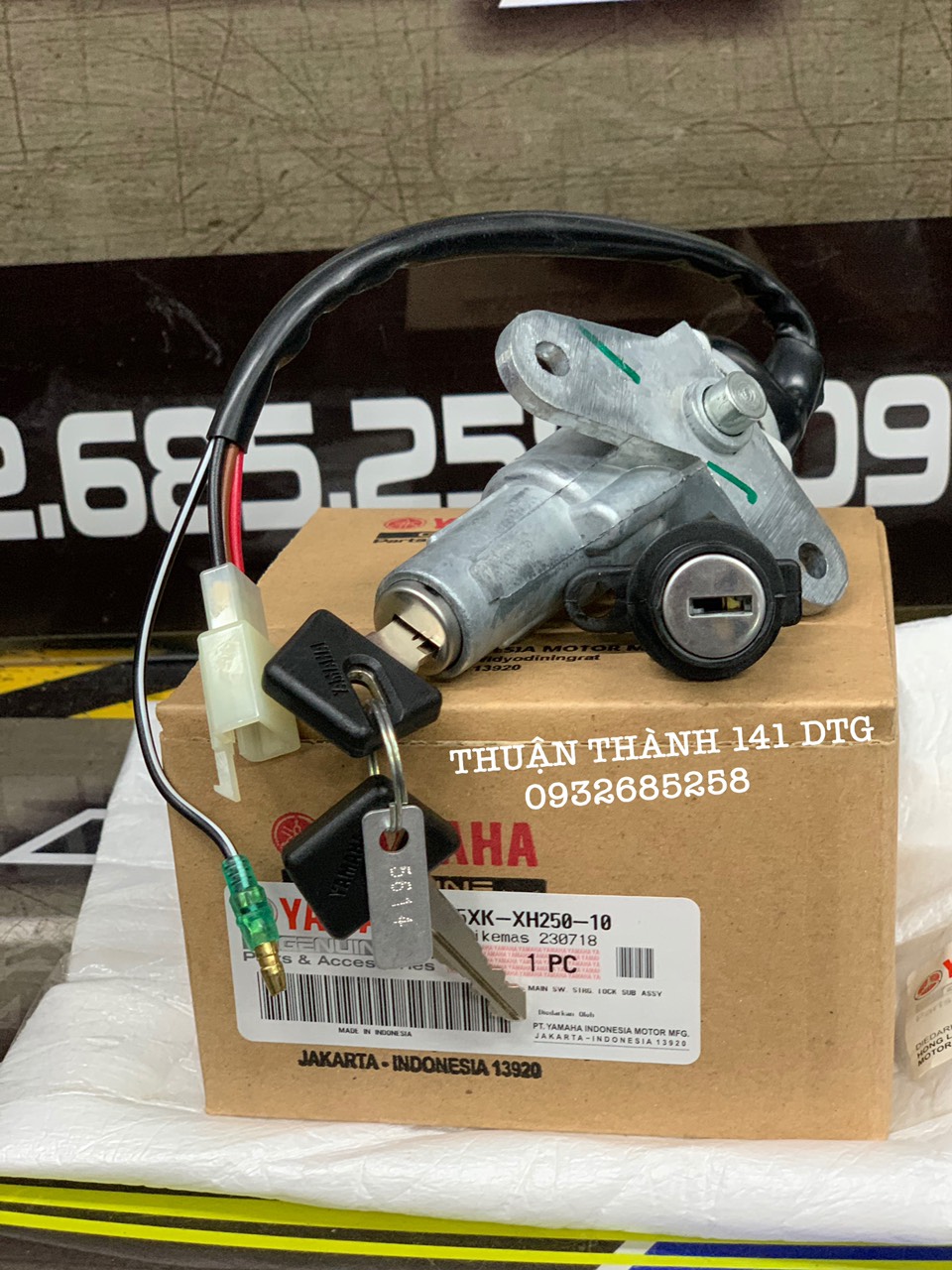 BỘ KHÓA MÁY YAZ ZIN HẢNG - YAZ125