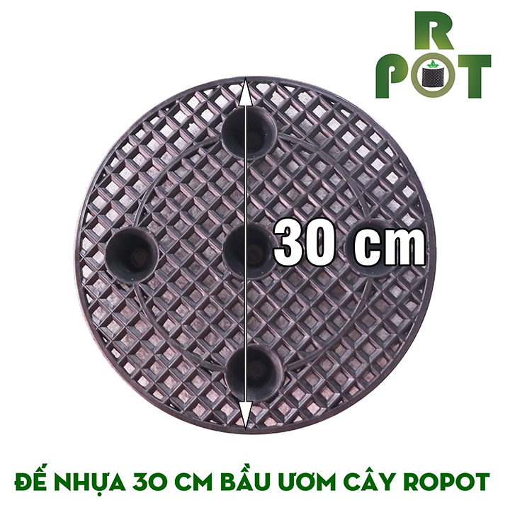 Đế lót bầu ươm cây thông minh ROPOT ĐK 30cm