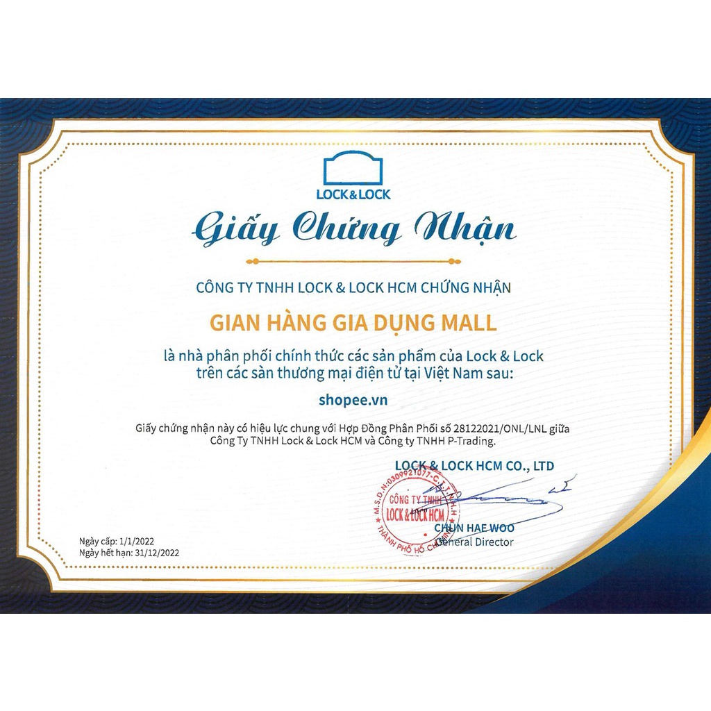 Máy Xay Sinh Tố Cầm Tay,sạc điện Lock&Lock EJJ321 (50W - 300ml),