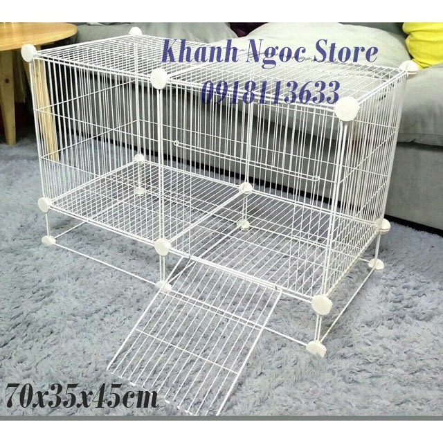 Combo Chuồng Lưới Sắt Chó Mèo - Bọ Thỏ ( đa dạng mẫu mã )