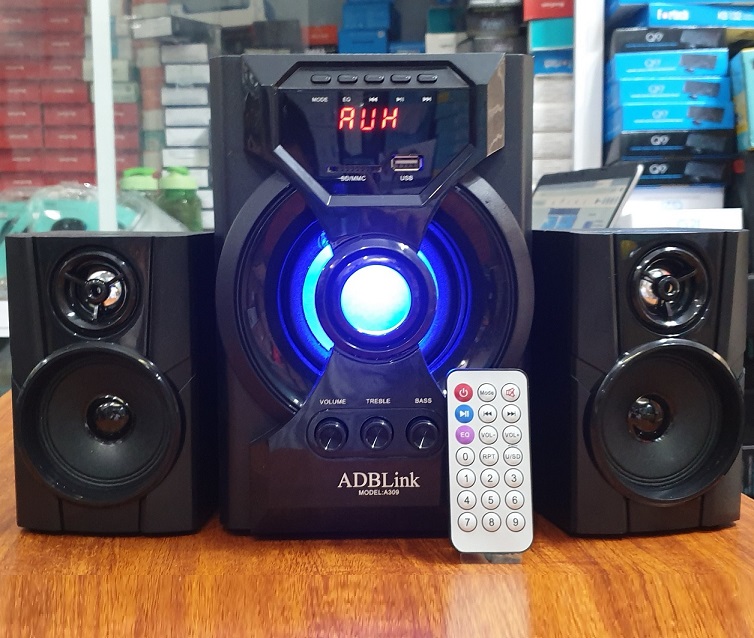 Loa Vi Tính 2.1 ADBLink A309 ( Bluetooth - FM , Thẻ Nhớ , Usb