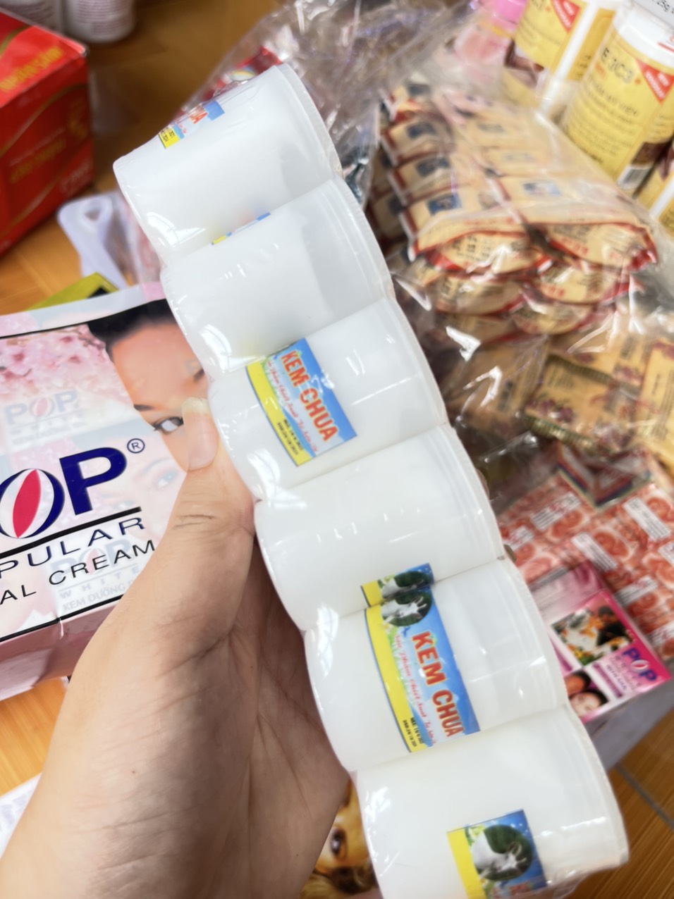 Sỉ lố kem chua trộn 12 hộp