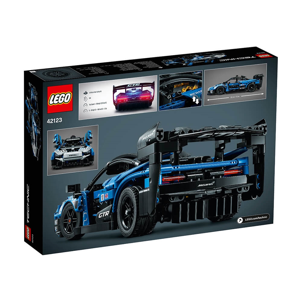 LEGO TECHNIC 42123 Đồ Chơi Lắp Ráp Siêu Xe Mclaren Sen GTR ( 830 Chi tiết)