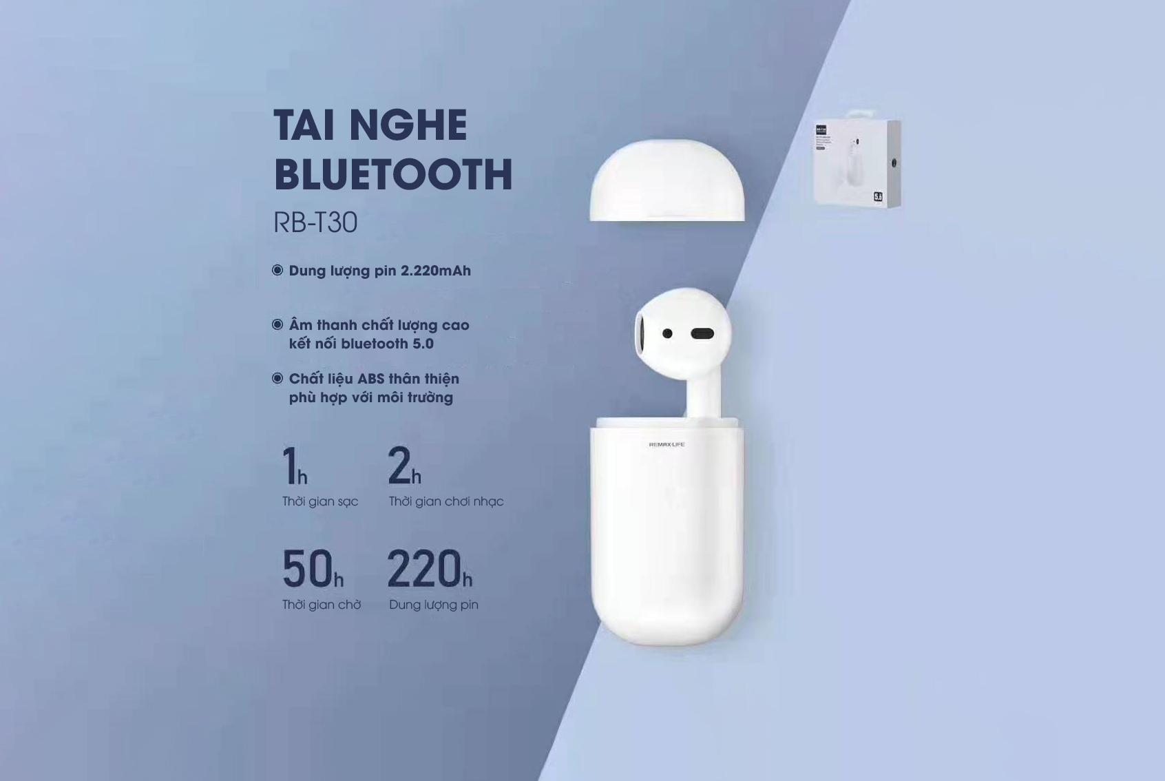 Tai nghe Bluetooth Remax RB-T30