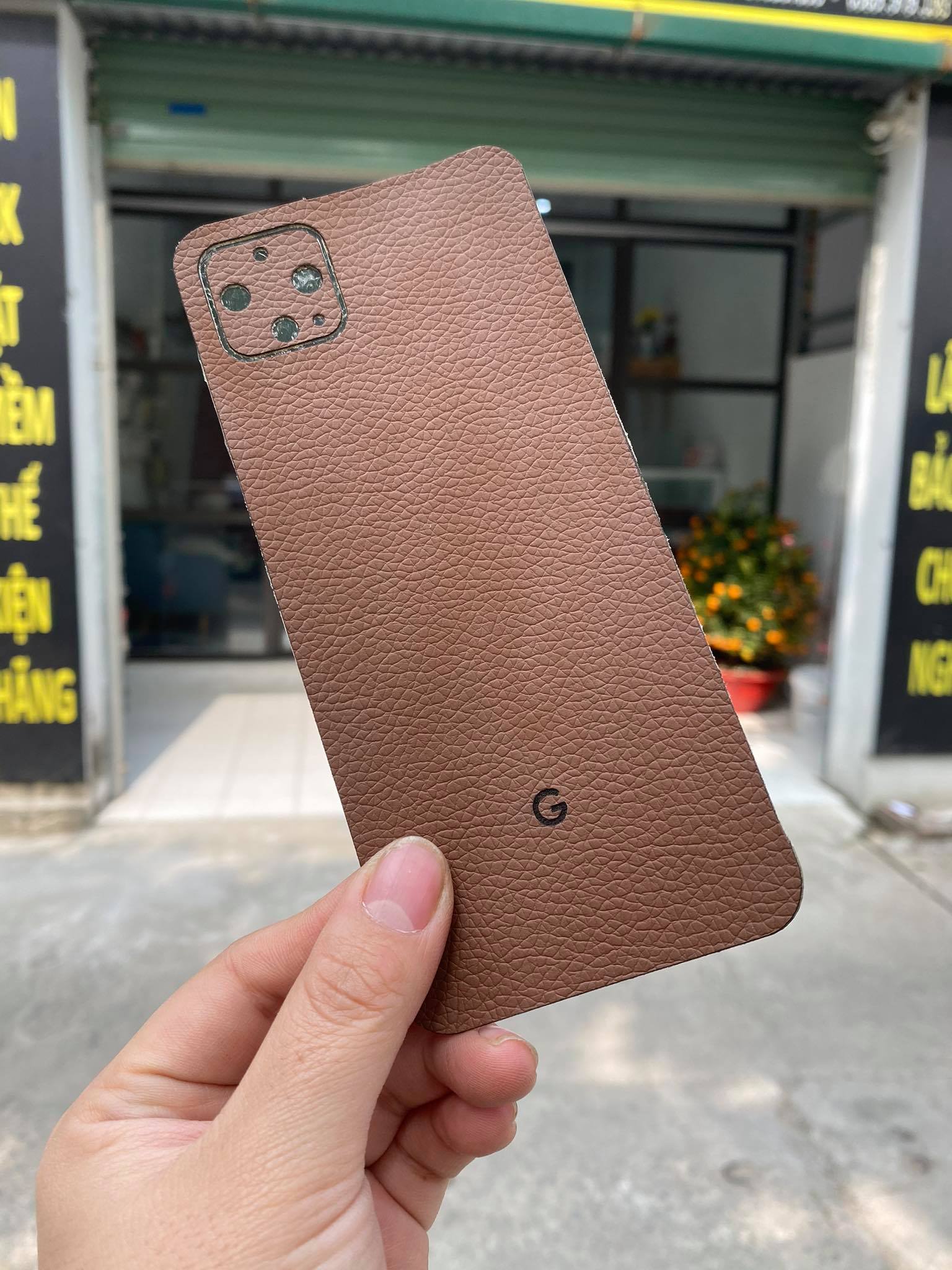 Dán da lưng ĐT Google Pixel 4XL trơn không các màu